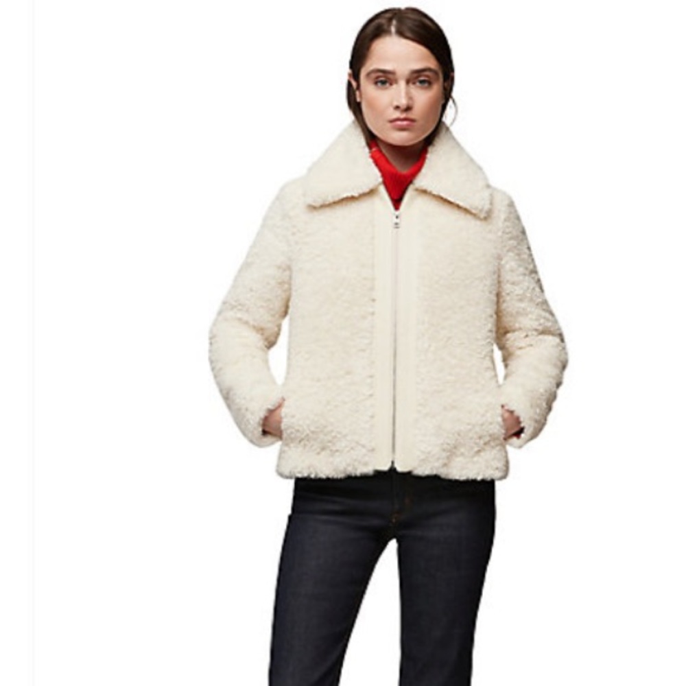 Soia & Kyo Daniella Faux Sherpa Coat
